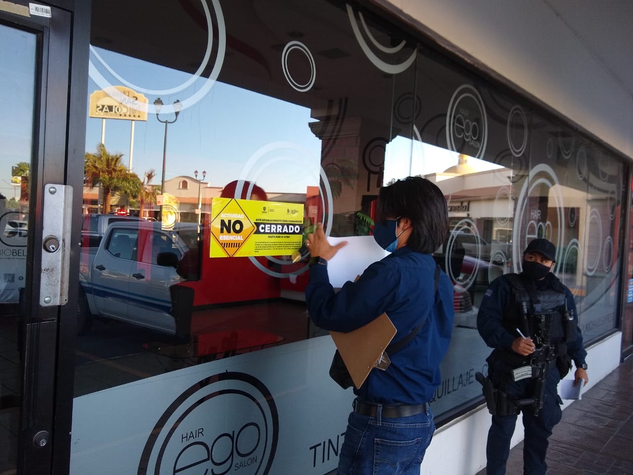 Inspeccionaron 60 negocios y cerraron 19 no esenciales en Juárez