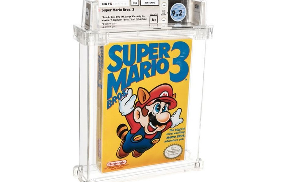 Copia del Super Mario Bros 3 es el videojuego más caro de la historia