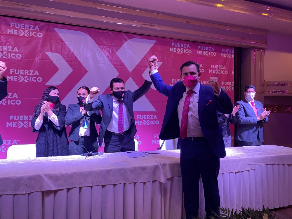 Se registra Alejandro Díaz como precandidato a gobernador por Fuerza Por México