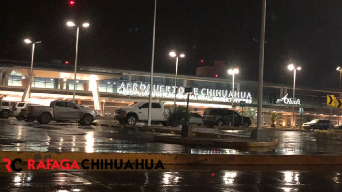 Cancelaron vuelos en aeropuerto de Chihuahua por nevada