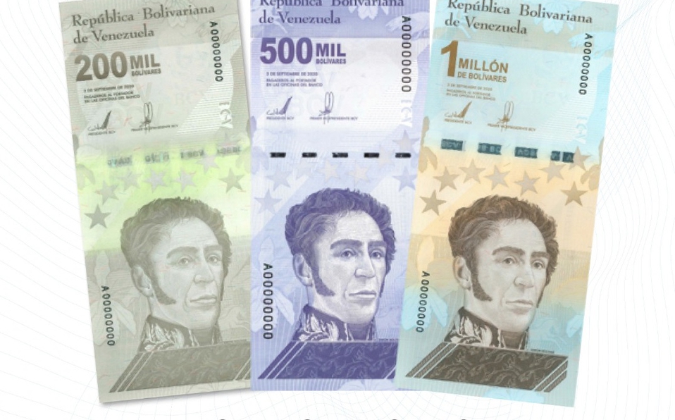 Hiperinflación: Venenzuela lanza billete de un millón de bolívares