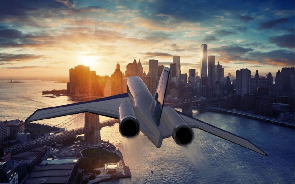Construyen avión supersónico; viajaría de Nueva York a Londres en 2 horas