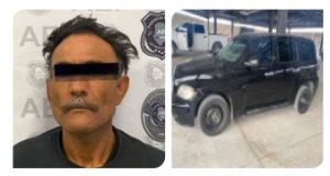 Lo detienen con auto robado en Juárez