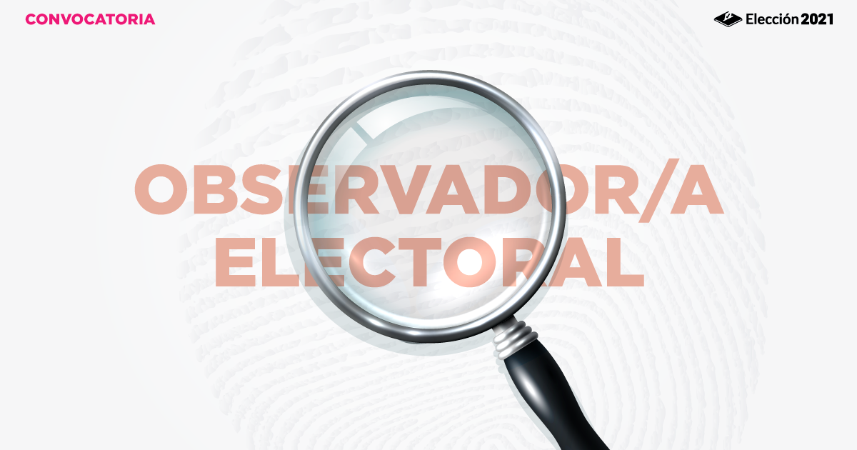 Buscan a observadores electorales; 7 de mayo vence el registro