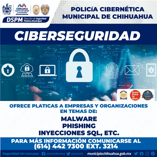 Ofrecen curso para prevenir delitos virtuales