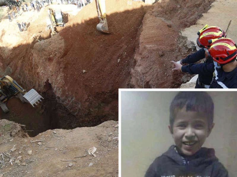 Rescatan a Rayan, el niño atrapado en un pozo de Marruecos