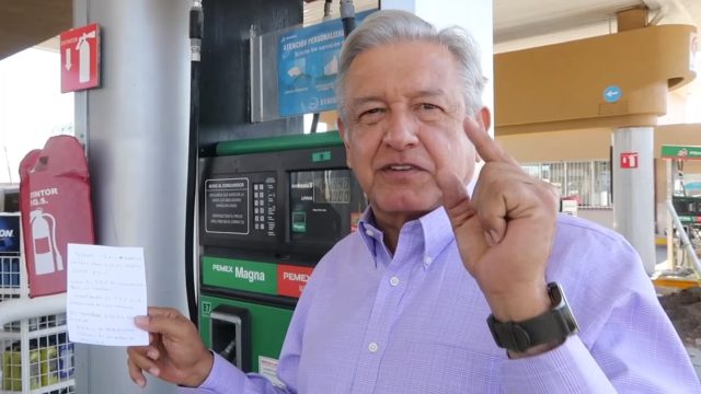 A diferencia del gas, AMLO descarta establecer límite en precios de las gasolinas