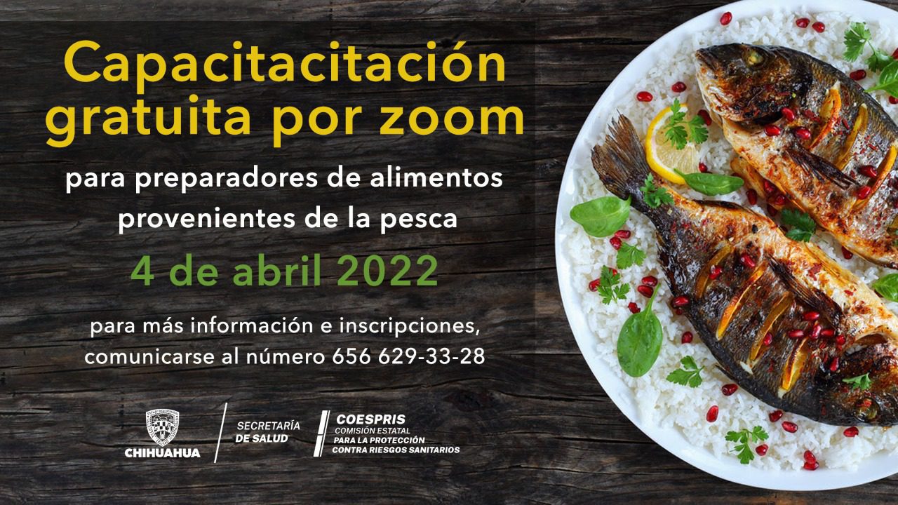 Invita Coespris a distribuidores y restauranteros a capacitación gratuita sobre el manejo higiénico de los alimentos de temporada