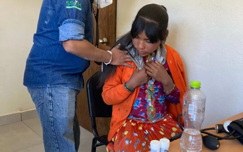 Comunidades indígenas de Guadalupe y Calvo cuentan con servicio de salud digno y funcional