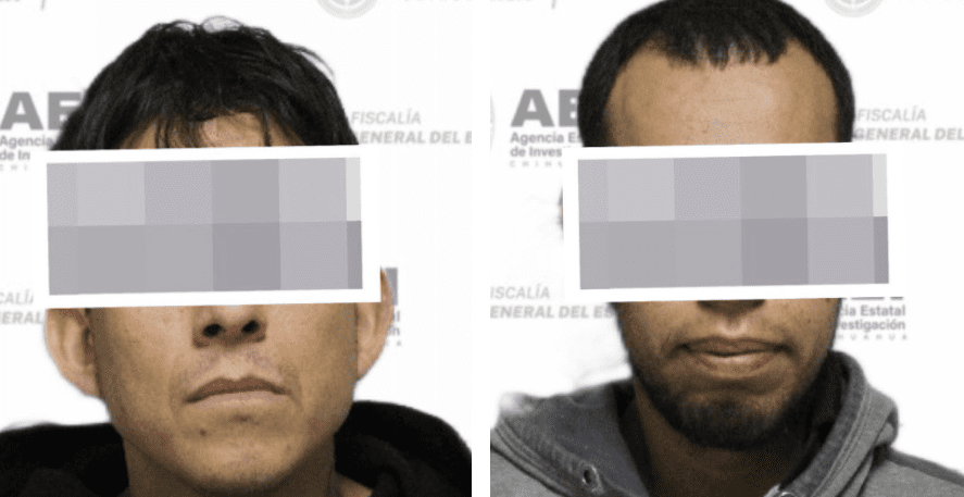 Los detienen por robo de vehículo con violencia en Chihuahua