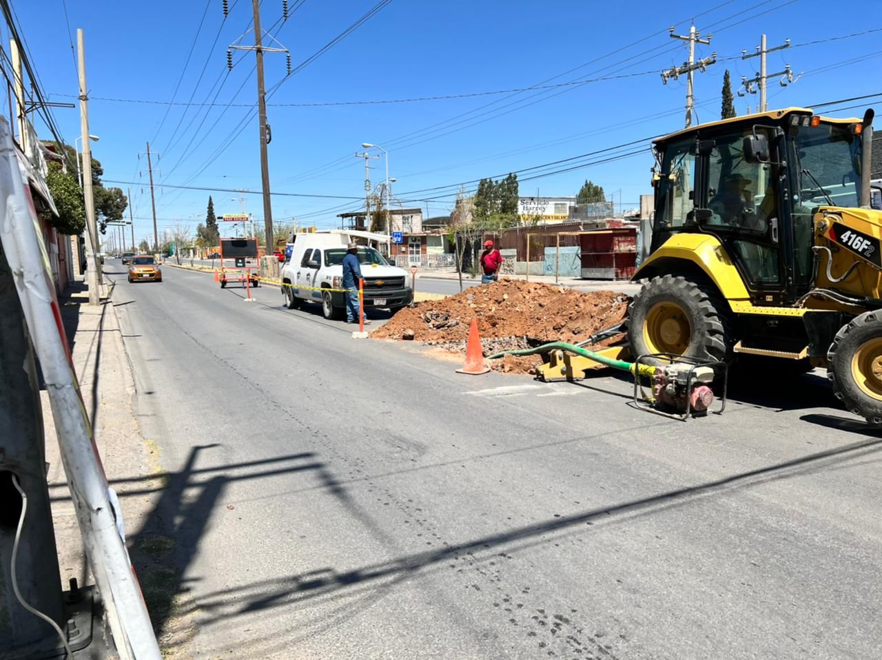 Exhorta JMAS a tomar precauciones por trabajos en cruce de Avenida Industrias y Portugal