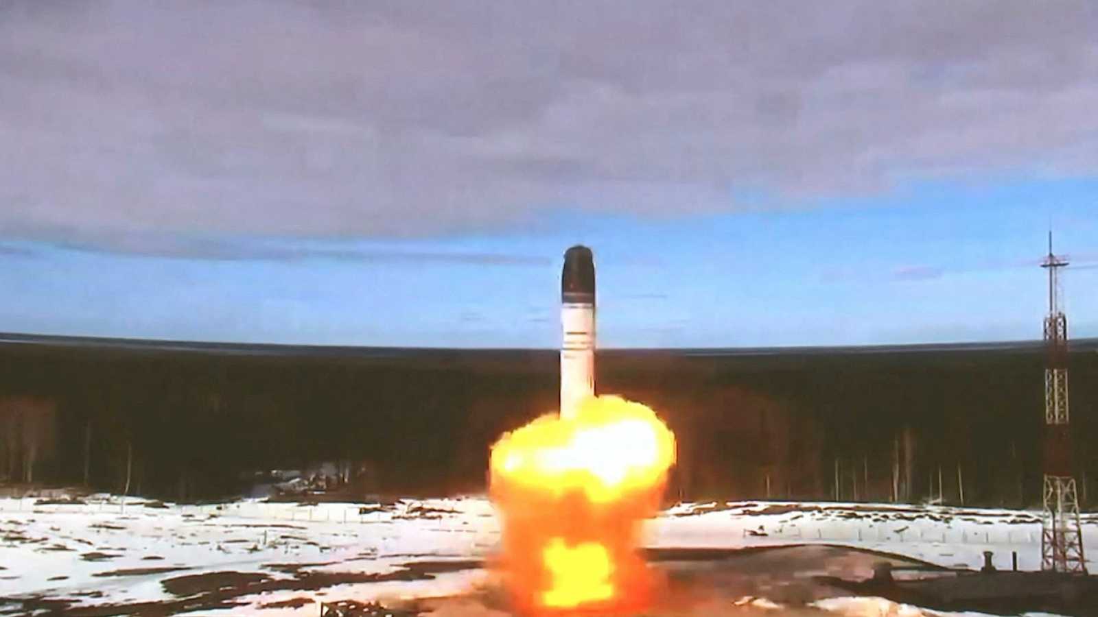  Rusia lanza un misil intercontinental