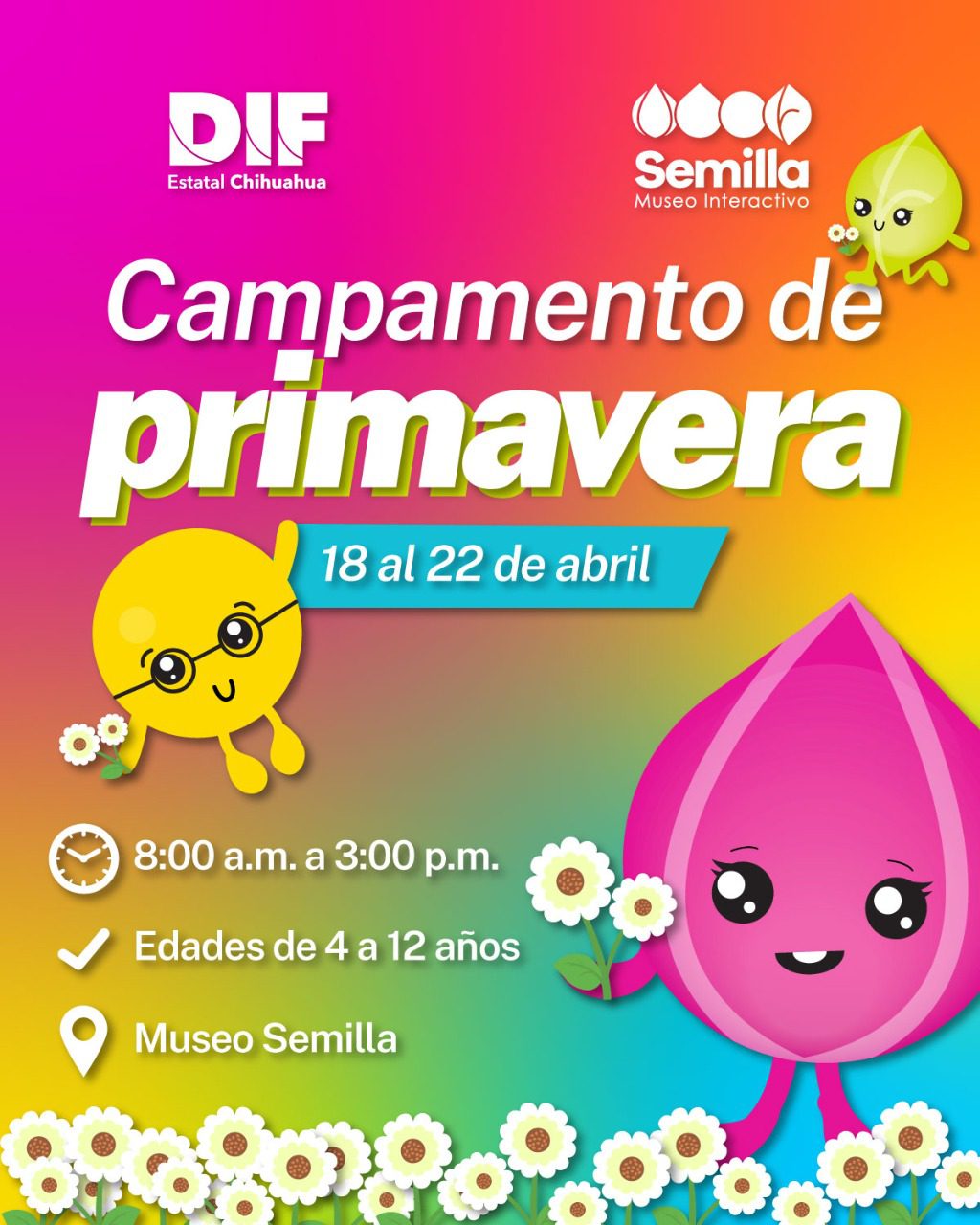 Invita Museo Semilla del DIF Estatal a niñas y niños al Campamento de Primavera