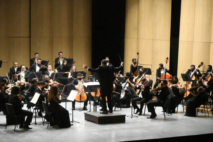Guillermo Romel Villarreal, presentó el segundo concierto de la Orquesta Filarmónica de Chihuahua