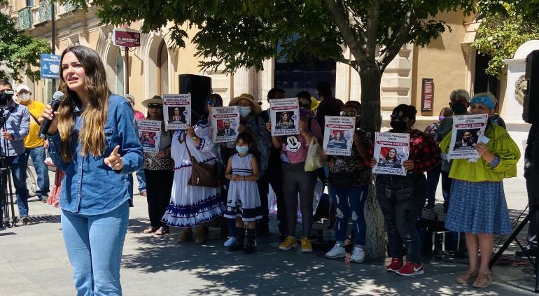 Regresa Diputada Andrea Chávez a Chihuahua Capital, acusa de traidores a diputados de oposición