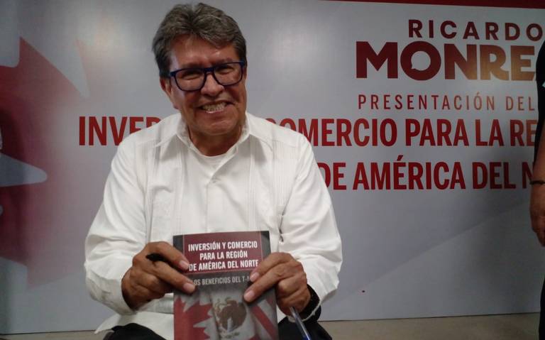 En su visita a Ciudad Juárez, se destapa Ricardo Monreal para la presidencia