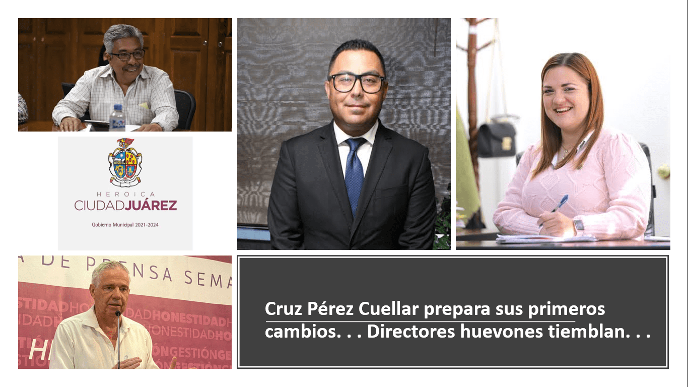 Cruz Pérez Cuellar prepara sus primeros cambios. . . Directores huevones tiemblan. . .