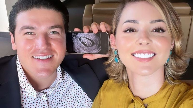 El gobernador Samuel García y Mariana Rodríguez anuncian que esperan un hijo