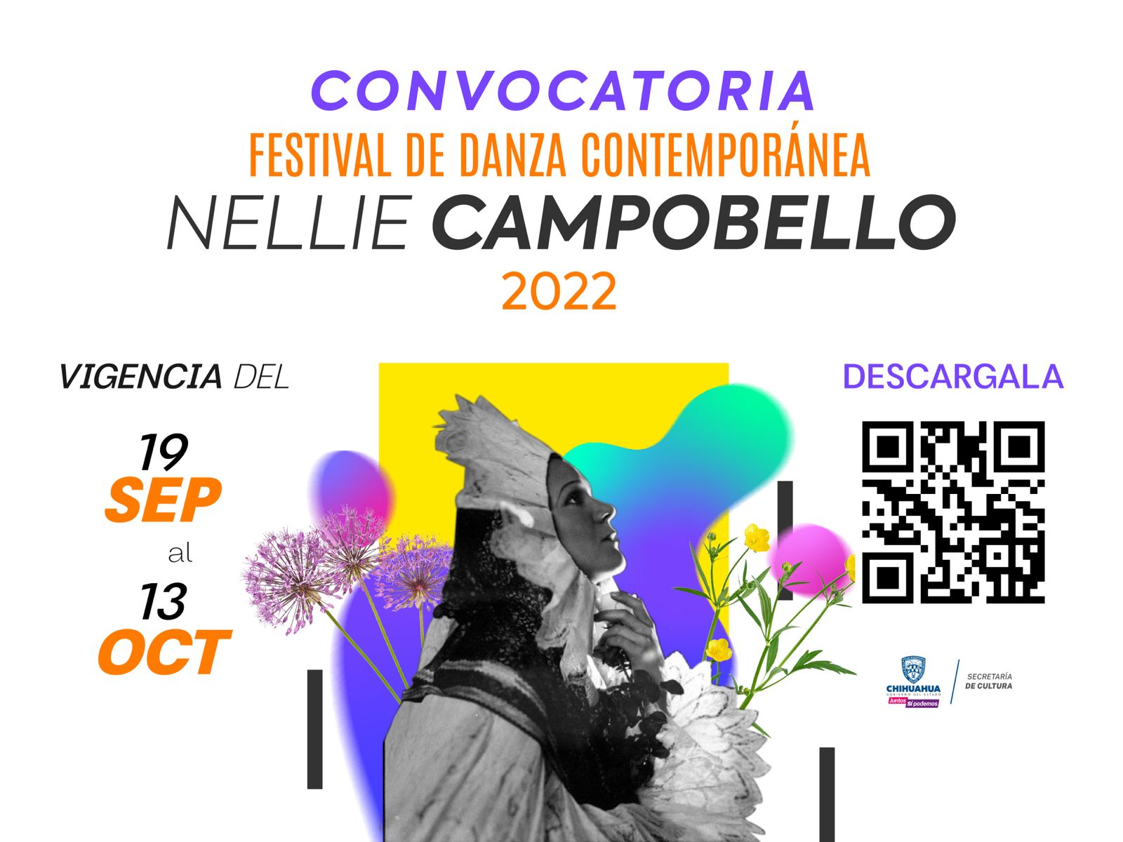 Invitan a compañías de danza a participar en la convocatoria Nellie Campobello 2022