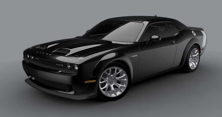 El fantasmagórico Dodge Challenger Black Ghost