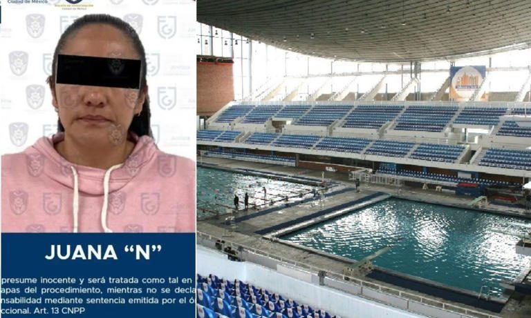 Detienen a exinstructora de natación por el homicidio de un niño en alberca olímpica de CDMX