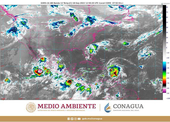 La tormenta ‘Madeline’ provocará lluvias intensas en Colima, Jalisco, Michoacán y Nayarit, alerta la Conagua
