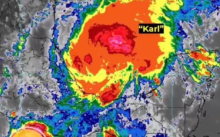 Se forma tormenta tropical en el Golfo de México; se dirige a Veracruz