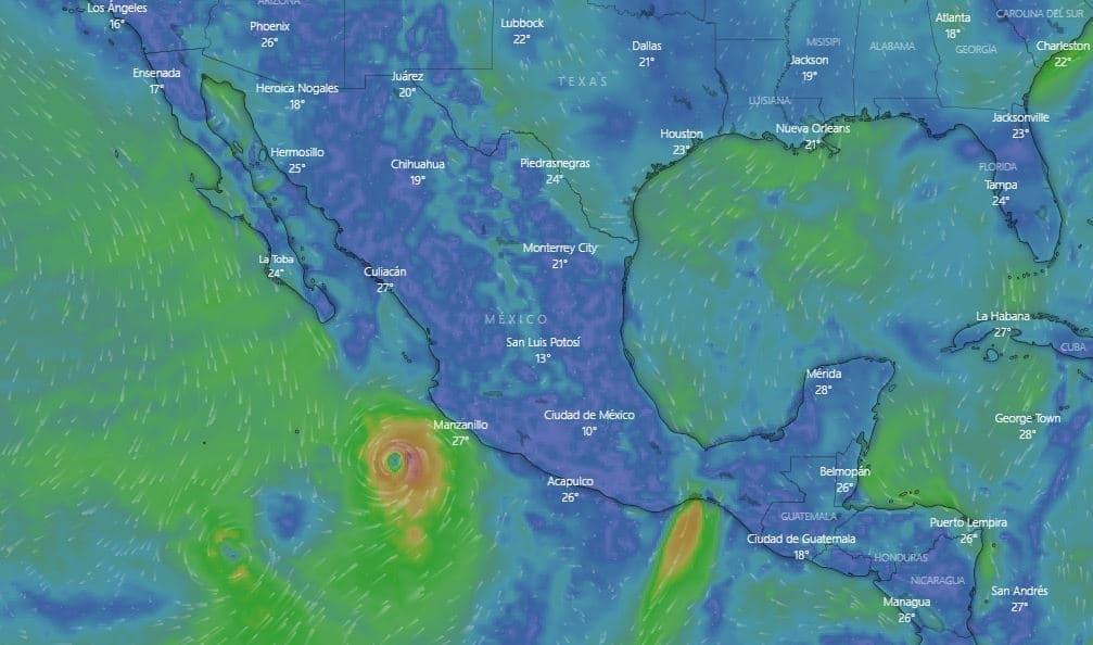 Tormenta tropical “Orlene” afectará a estos estados hoy, sábado 1 de octubre 2022