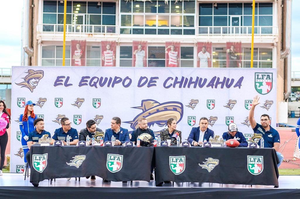Caudillos de Chihuahua participará en la Liga de Fútbol Americano