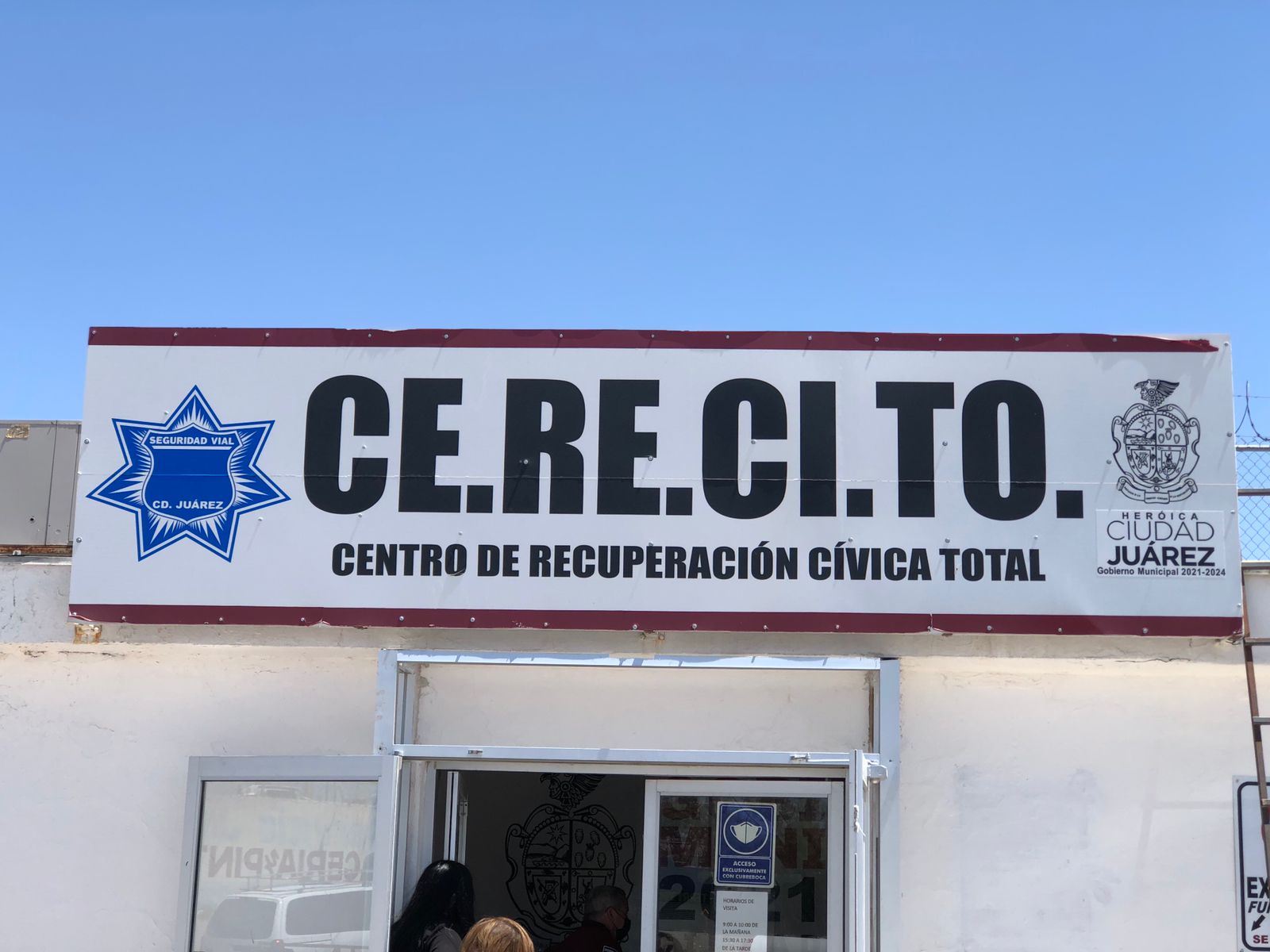 Por conducir en estado de ebriedad van 98 al CERECITO de Ciudad Juárez