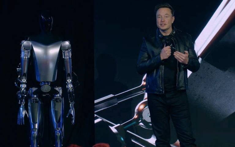 Musk presenta su nuevo prototipo de robot humanoide