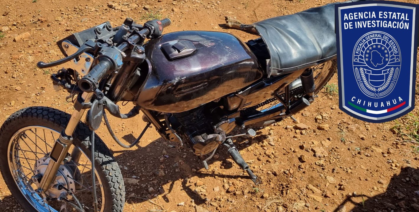 Aseguran motocicleta con reporte de robo en colonia Héroes de la Revolución