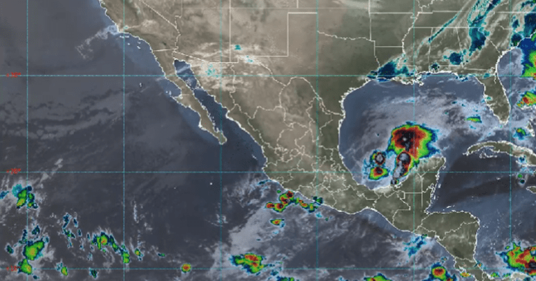 La tormenta tropical “Karl” afecta con lluvias a 8 estados