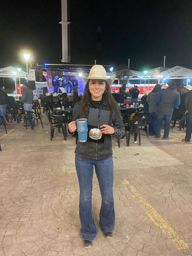 Ashley Gándara ganó en el XXVI Campeonato Nacional de Rodeo 2022