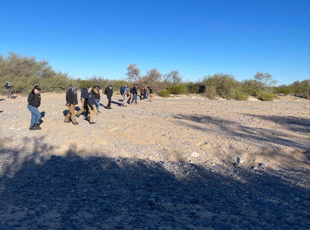 Localizan osamenta y restos óseos en rastreo en El Valle de Juárez