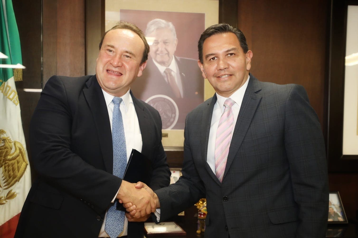Recibe Cruz Pérez Cuellar a los Embajadores de Guatemala y Rusia