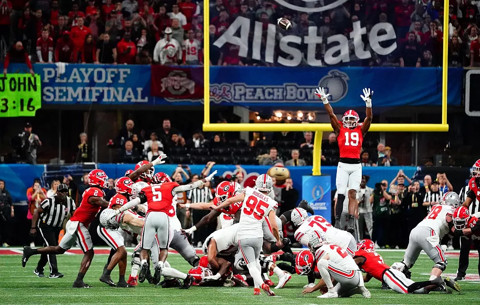 Georgia vs TCU, la final del fútbol americano colegial de la NCAA