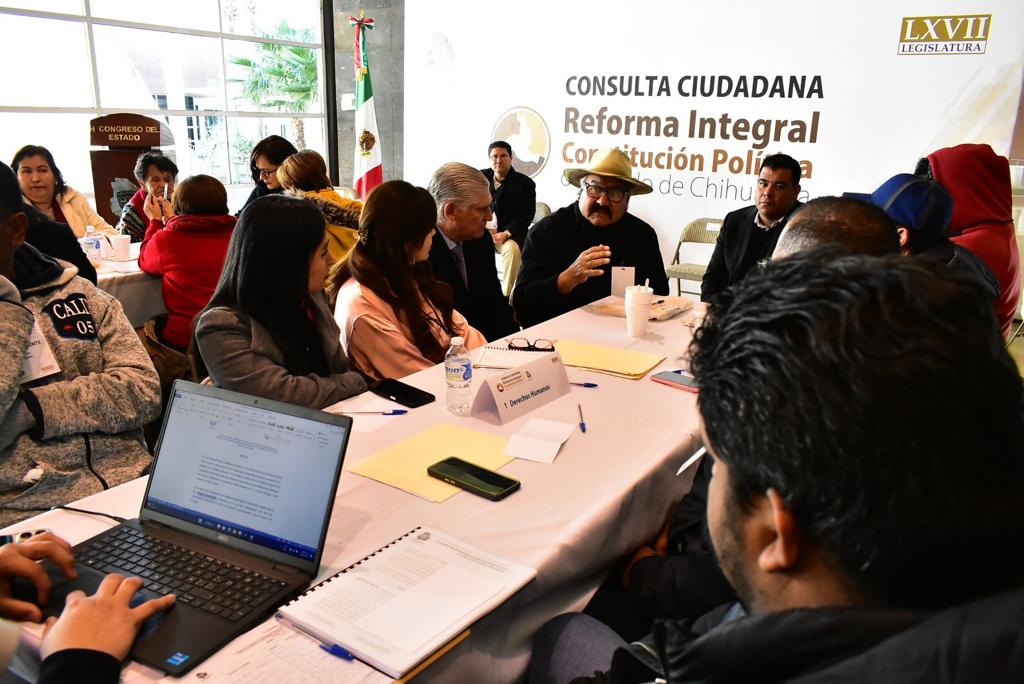 Se extienden Foros de la Constitución de Chihuahua hasta el mes de marzo