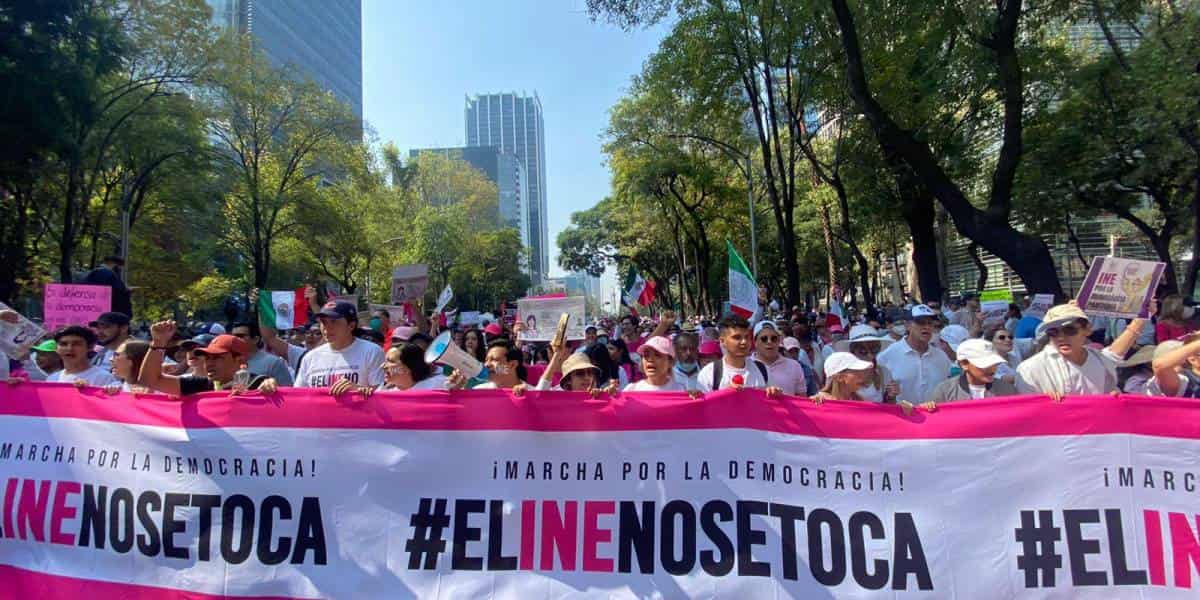 Los empresarios y políticos que están detrás de la marcha a favor del INE