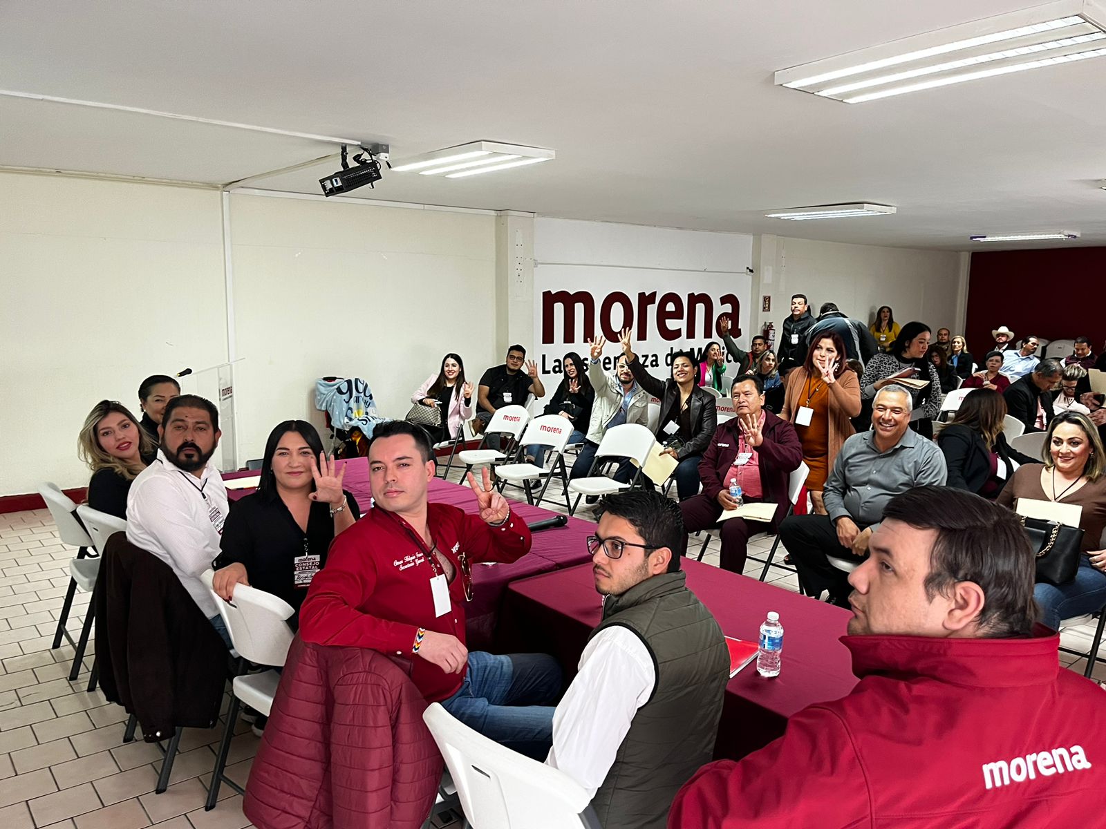 Celebran primer reunión del Consejo Estatal de Morena en Chihuahua