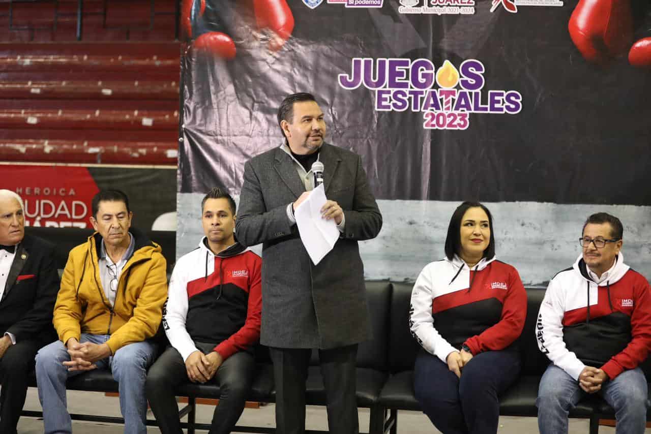 Inaugura el alcalde Cruz Pérez Cuéllar los juegos estatales de boxeo Conade 2023
