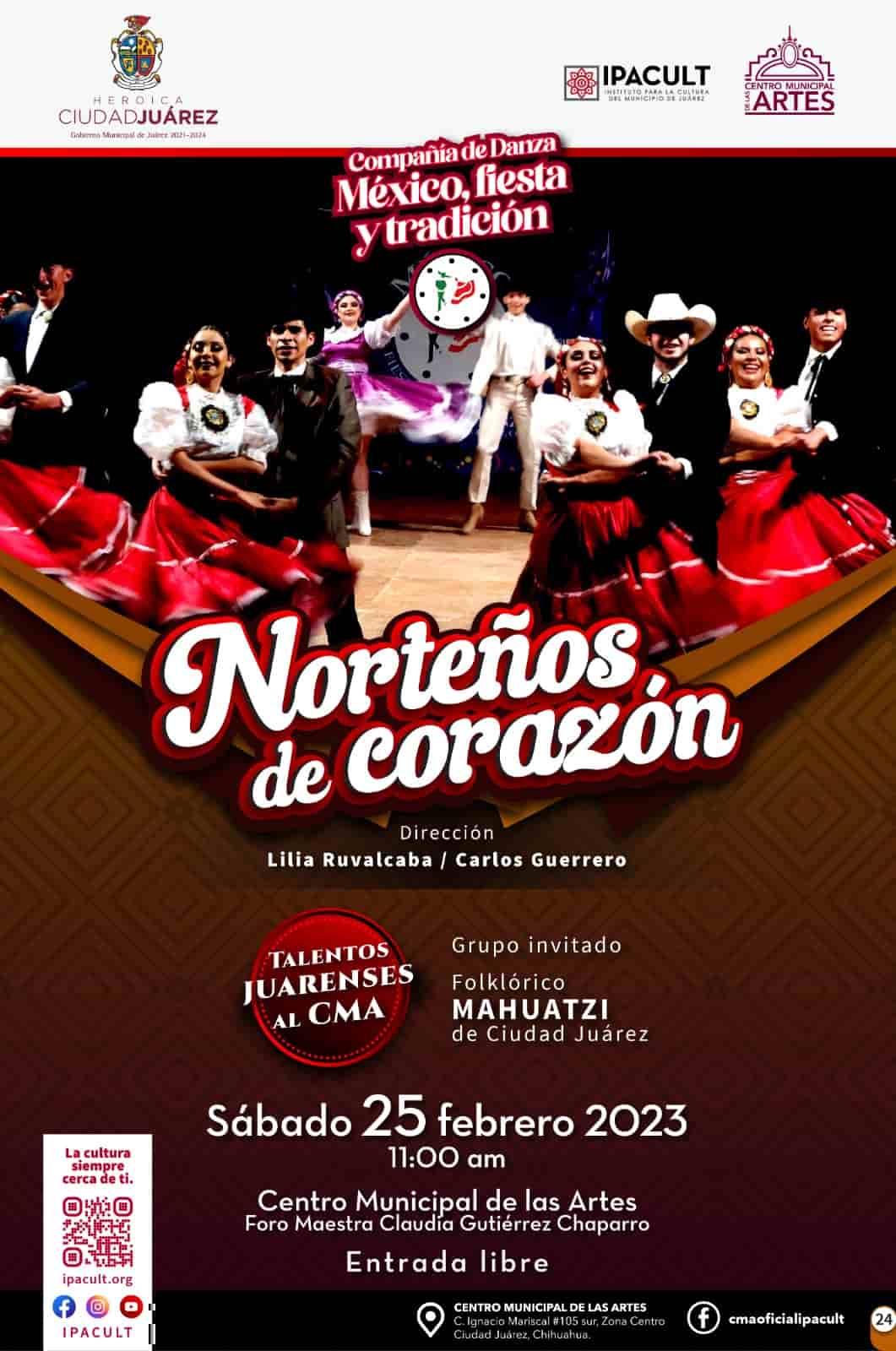 Compañía de Danza México, Fiesta y Tradición del CMA sigue con los sábados de algarabía