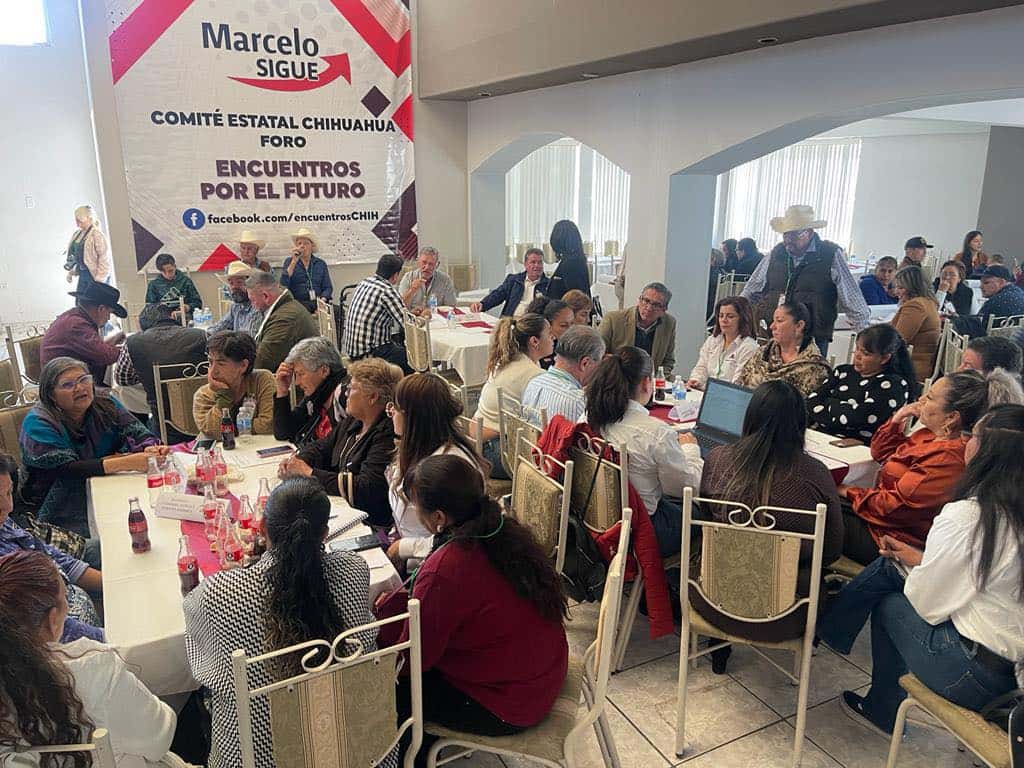 Cuauhtemenses participan en foro de apoyo a Marcelo Ebrard