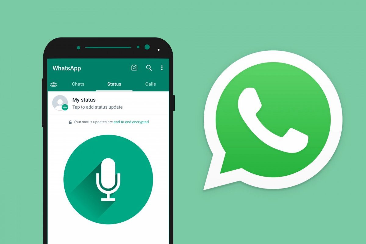 Cómo poner notas de voz en los estados de WhatsApp