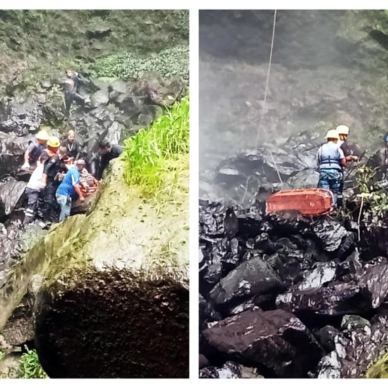 Trágica muerte: Fabián se cayó de una cascada de 70 metros de altura en Puebla