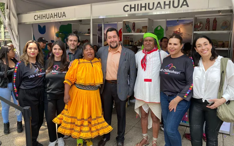 Presente el estado de Chihuahua en la inauguración de la Feria Turística CDMX