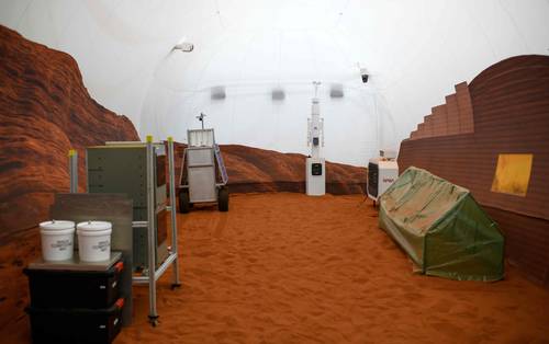 NASA crea hábitat con impresora 3D para simular la vida en Marte