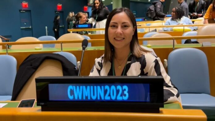 Estudiante de Ciencias Políticas representa a la UACH en Asamblea General de la ONU