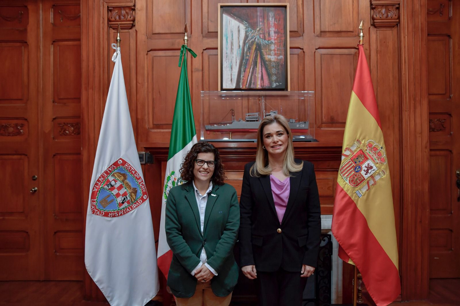 Quiere Gobernadora de Chihuahua abrir oficina en España
