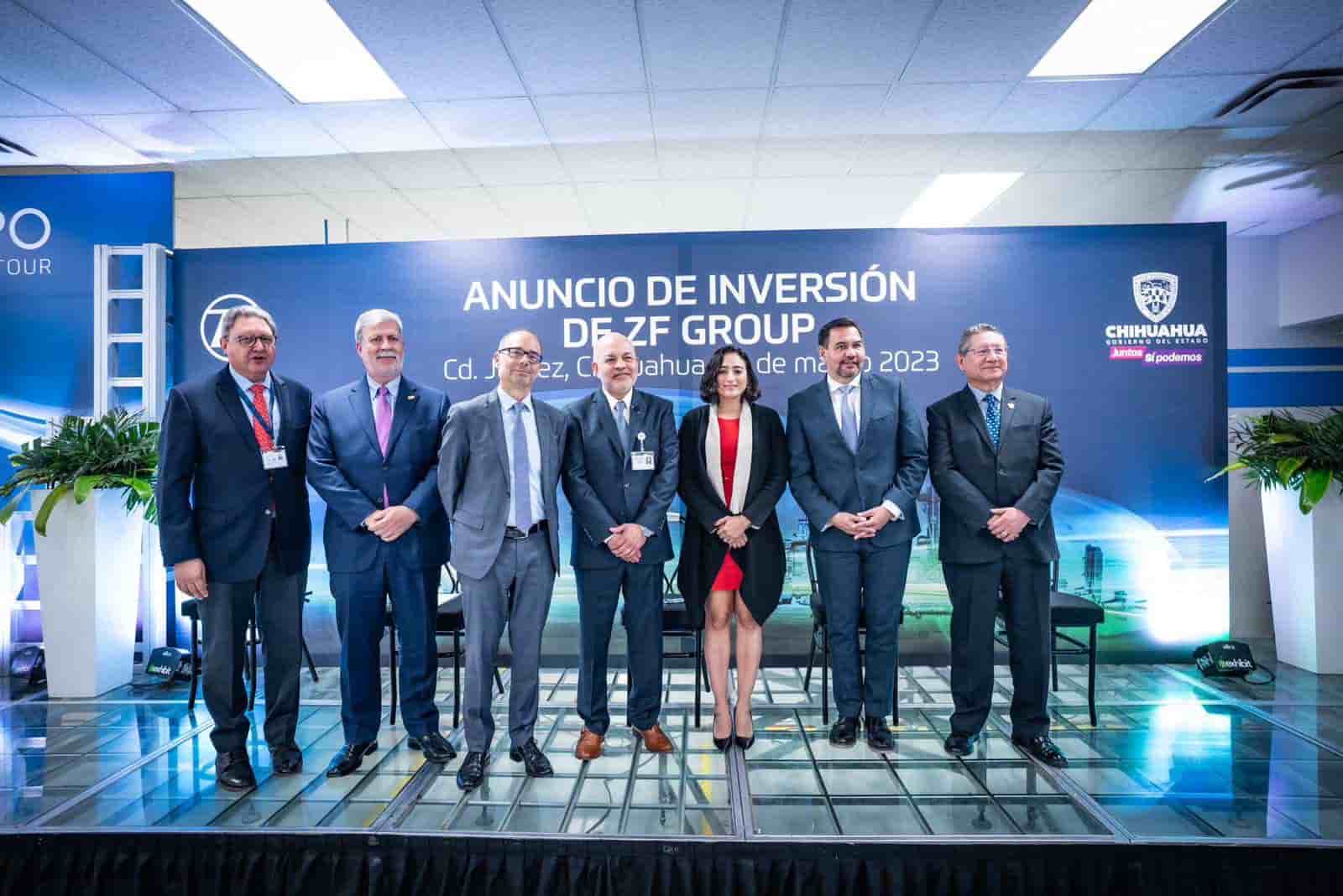 Anuncia Grupo ZF inversión de 194 mdd en Juárez para impulsar el crecimiento de la modalidad eléctrica